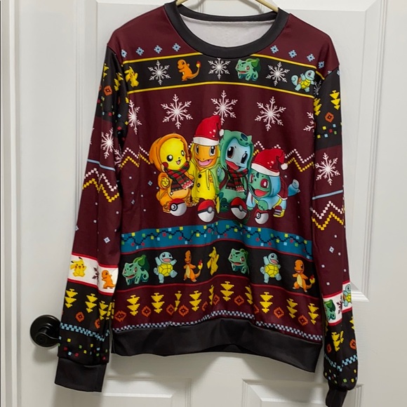 None Other - Pokémon pullover long sleeve top new Christmas